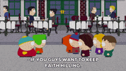 eric cartman kyle GIF by South Park 