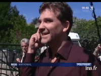 arnaud montebourg archive GIF by franceinfo