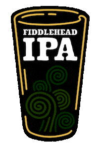 Neon Shelburne Sticker by Fiddlehead Brewing Company