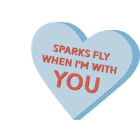 RalphFieldsCandles love heart valentines candles Sticker