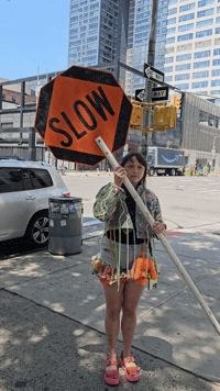 Slow Down Streamer GIF