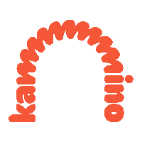Logo Orange Sticker by Kamino vzw