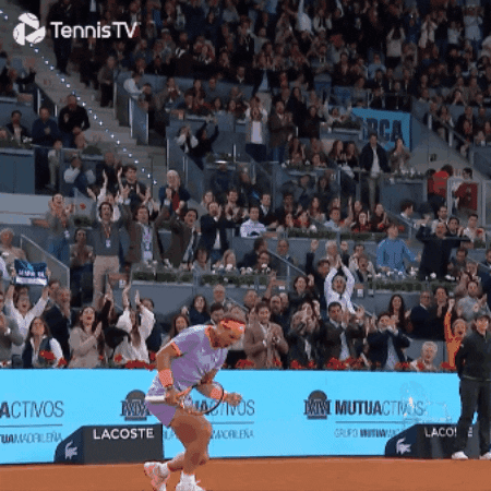 Happy Rafael Nadal GIF by Tennis TV