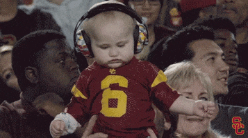 Baby Fan GIF by USC Trojans