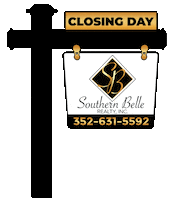 SouthernBelleRealty real estate realtor sign realty Sticker
