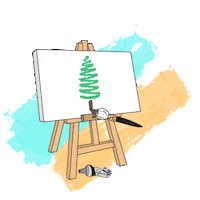 Create Work In Progress Sticker by Art Lounge