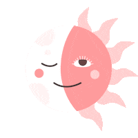 Sol Luna Sticker
