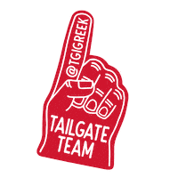 Tailgating Day Sticker by TGI Greek