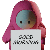 Happy Good Morning Sticker by Fall Guys