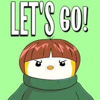 Excited Lets Go GIF by Pudgy Penguins