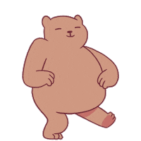 Bear Dancingbear Sticker by Good Pizza Great Pizza