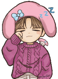 Sleepy Sticker