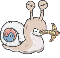 supersnail_kr dig 달팽이 최강달팽이 supersnail Sticker
