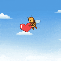 Love You Heart GIF by Honey Chat