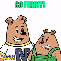 Happy Lmao GIF by Meme World of Max Bear