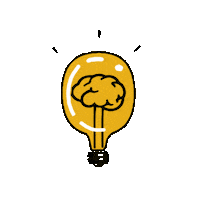 Coworking Lightbulb Sticker