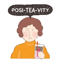 Women Positivity Sticker by Gong cha Malaysia