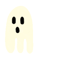 Scared Trick Or Treat Sticker