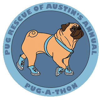 Pra Sticker by Pug Rescue of Austin