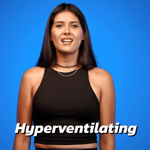 Hyperventilating