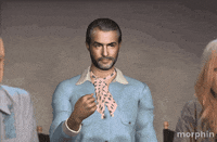 morphin happy win confetti french GIF