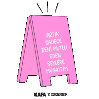 Happy Art Sticker by KAFA Dergi