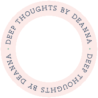 GoodBottleRefillShop pink goodbottle deep thoughts by deanna Sticker