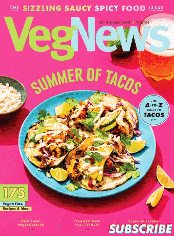 VegNews vegan magazine vegan life vegnews GIF