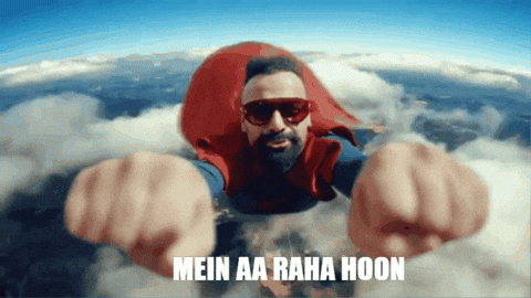 On My Way Superhero GIF by Believe India