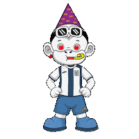 Alianza Lima Dancing Monkey Sticker by Zhot