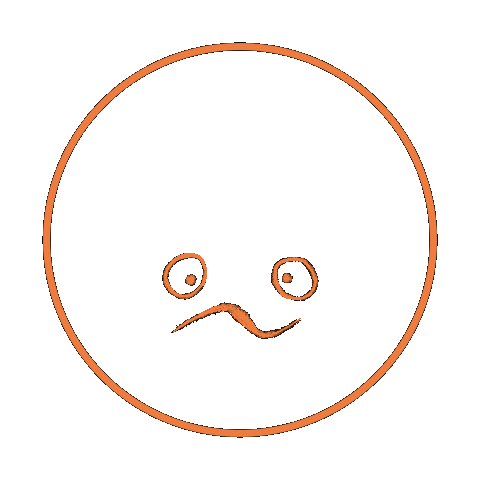 Nervous Emoji Sticker