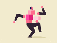 go follow me GIF by Lobster Studio