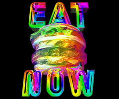 burger eat now GIF by Kim Asendorf