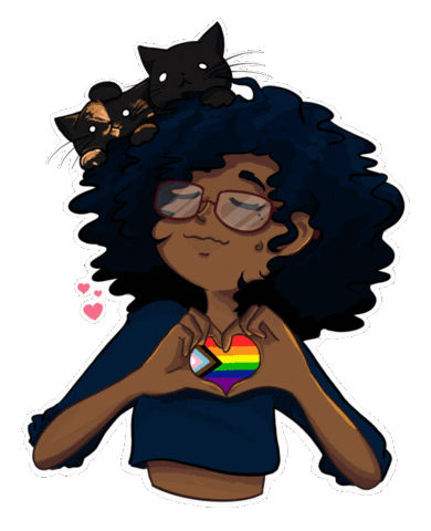 erissgarden giphyupload gay queer lesbian Sticker
