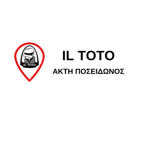 Il Toto Akti Poseidonos Sticker by Il Toto Official