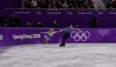 ice dancing GIF