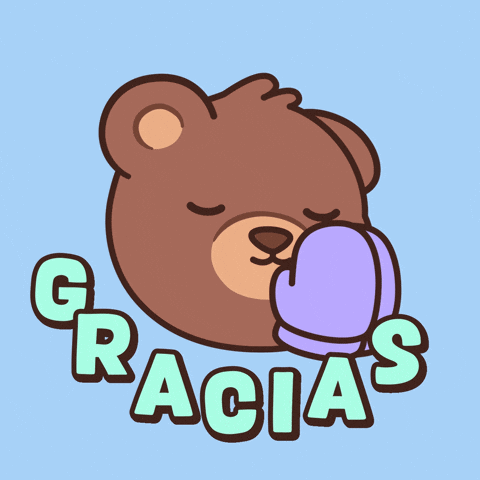 Teddy Bear Thank You GIF by BEARISH