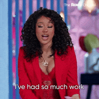 I've Had So Much Work To Catch Up On