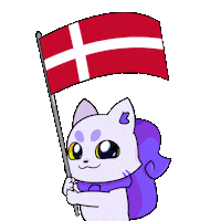 Flag Lego Sticker by Lucky Kat Studios