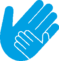 Hand Help Sticker by MartaKaczmarski