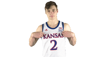 Kansas Jayhawks Basketball Sticker by Kansas Athletics