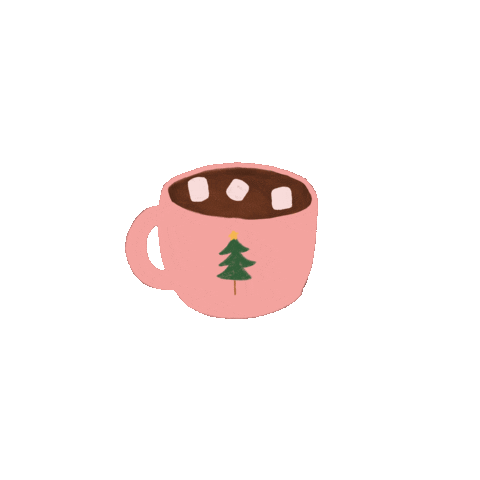 Christmas Tree Drink Sticker