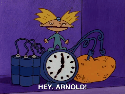 hey arnold nickelodeon GIF