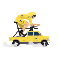 tour de france race Sticker