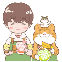 Cat Water Sticker by catgrass