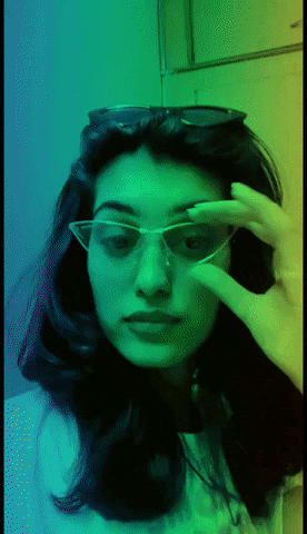 Dushi_K fun party gossip grin GIF