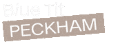 Peckham Sticker by Blue Tit London