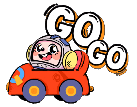 Car Gogo Sticker by VEQuestor