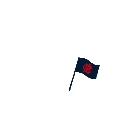 Melbourne Football Club Flag Sticker by Melbournefc