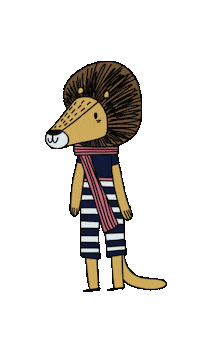 vonhandmitherz lion picapauyan vonhandmitherz Sticker